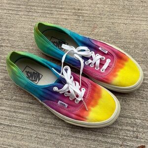 Tie dye vans